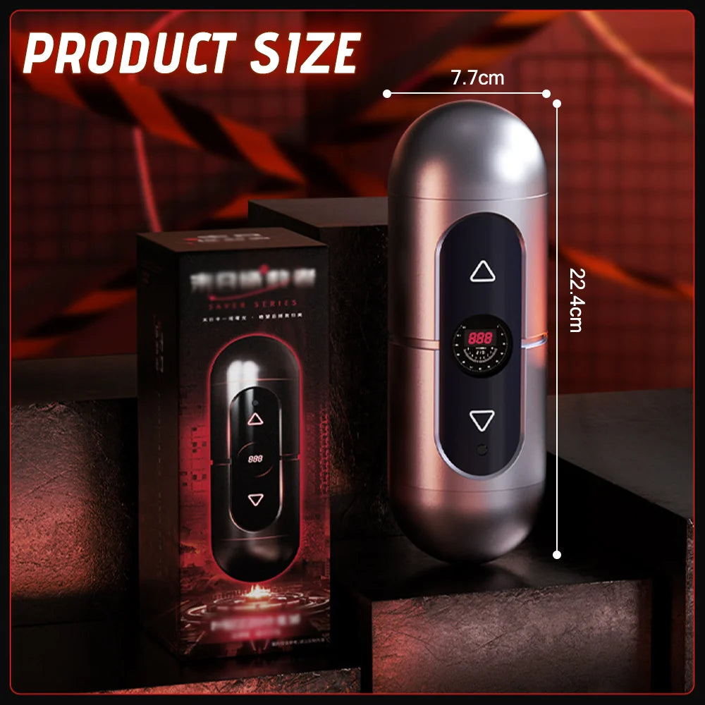 Automatic Male LCD Masturbator
