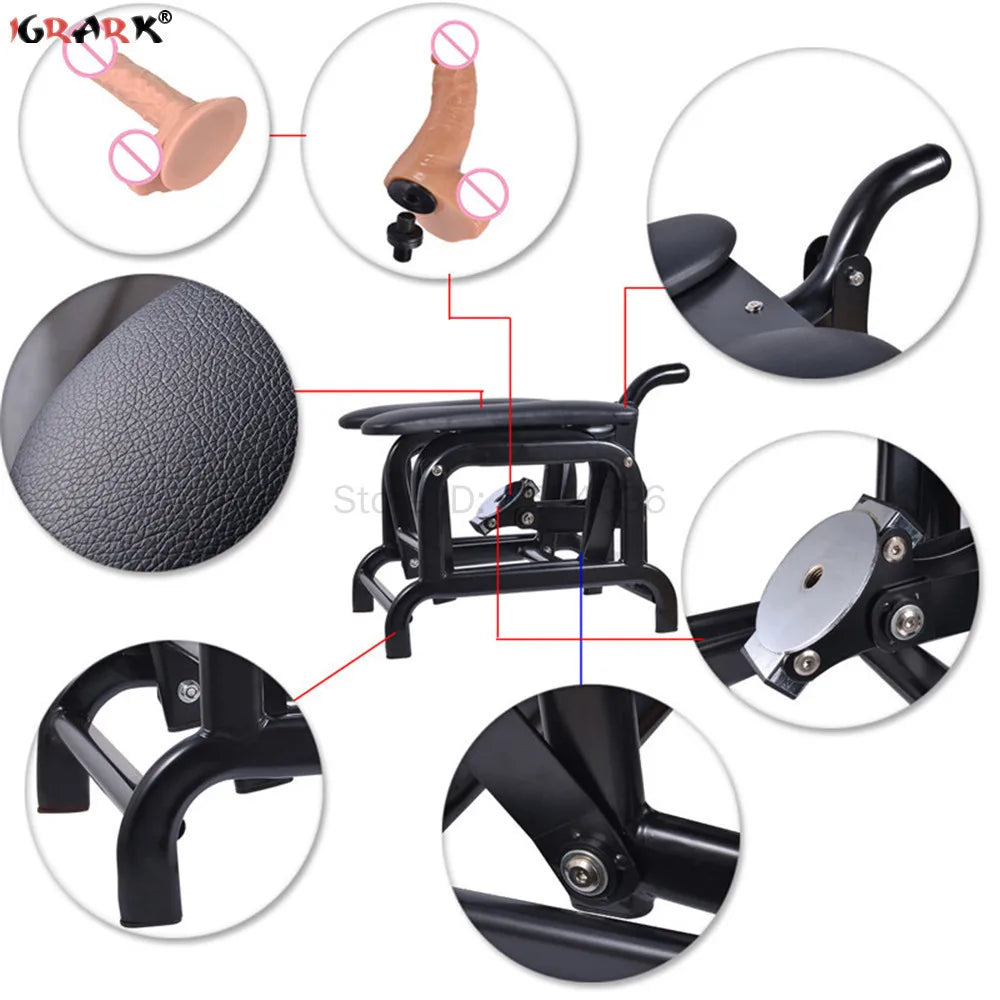 Large Sex Chair Female Masturbation Vibrator