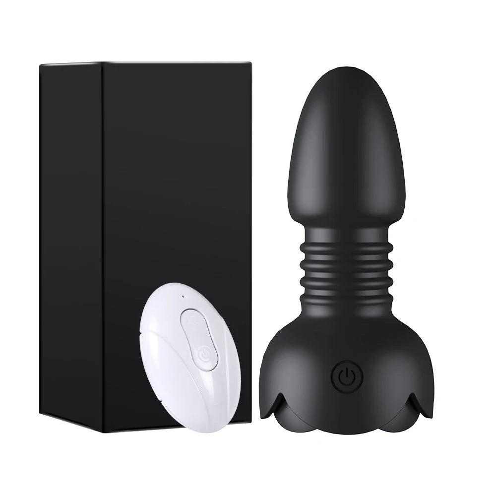 Wireless 10 Speed Bluetooth Anal Vibrator Remote Control Voice-Activated
