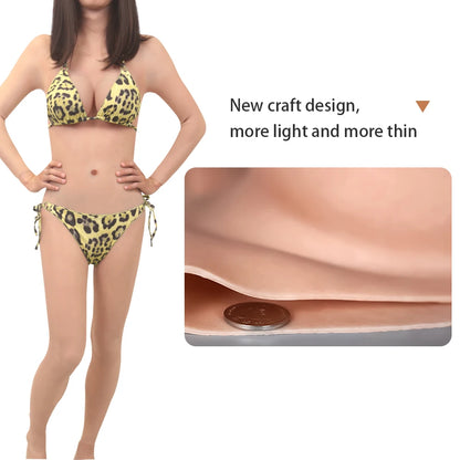 Silicone Bodysuit Fake Vagina Realistic Breast For Crossdresser