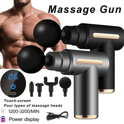 Muscle Relaxation Mini Massage Gun, Suitable For Full-Body And Arm And Back Massage