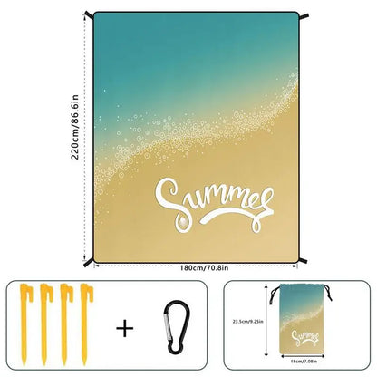 Waterproof Beach Blanket Quick Drying Extra Large