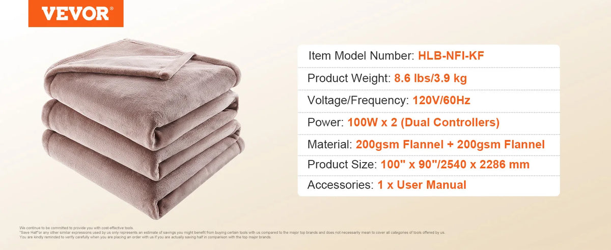 Heated Blanket Electric Throw 4 Sizes Soft Flannel & Sherpa Heating Blanket with 3 Hours Timer Auto-off 5 Heating Level