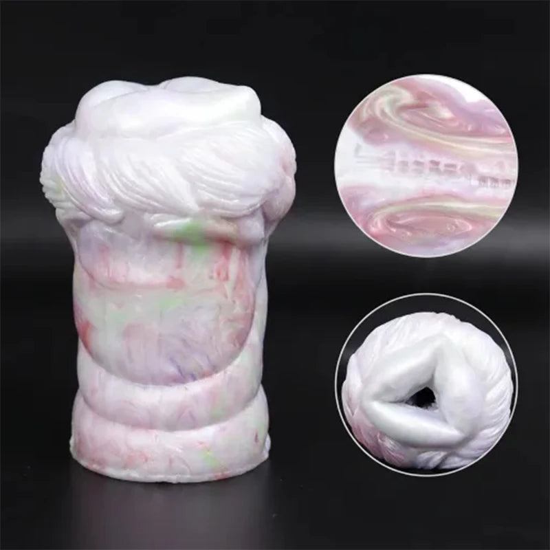 LUUK New Animal Dragon Big Mouth Masturbator For Men Soft Silicone Realistic Vagina Penis Stimulate Pocket Pussy Sexy Adult Toys