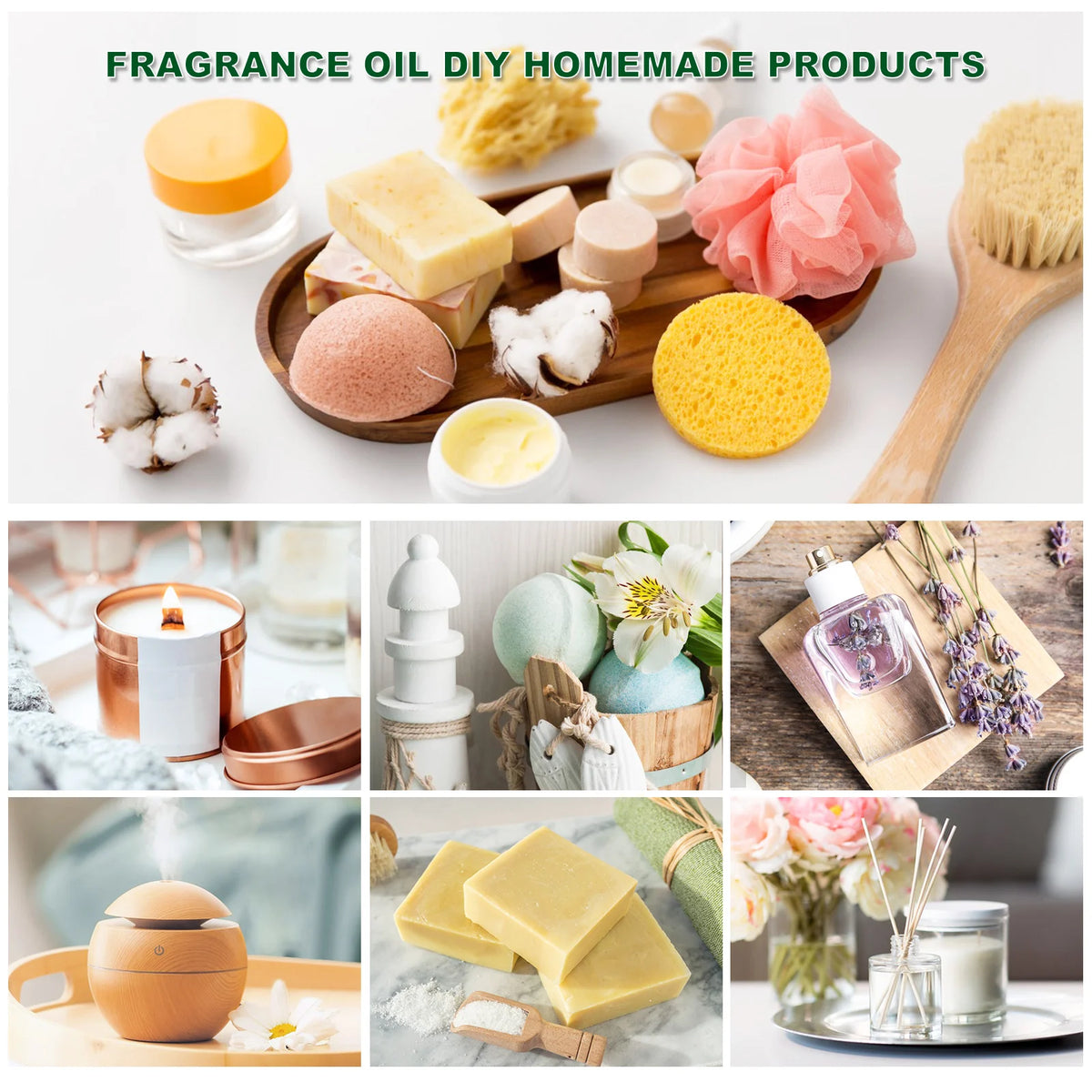 35pcs/set Essential Oils For Humidifier Diffuser Burner Scented Candle Soaps Air Freshener