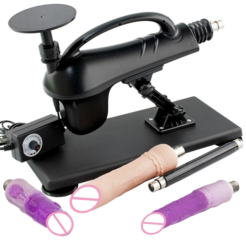 Sex Machine for Women and Men with Dildo Attachment