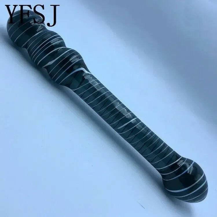 Female Crystal Glass Dildo Wand