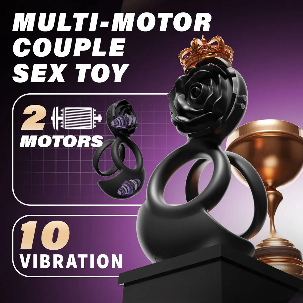 Vibrating Cock Ring Adult Sex Toy Men