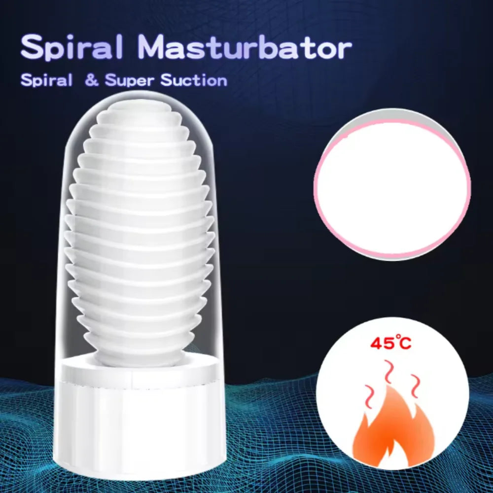 Heating Rotating Automatic Male Masturbation Cup