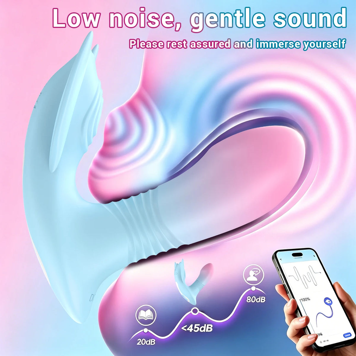 Wearable APP Control Female Vagina Vibrator G Spot Clitoris Stimulator