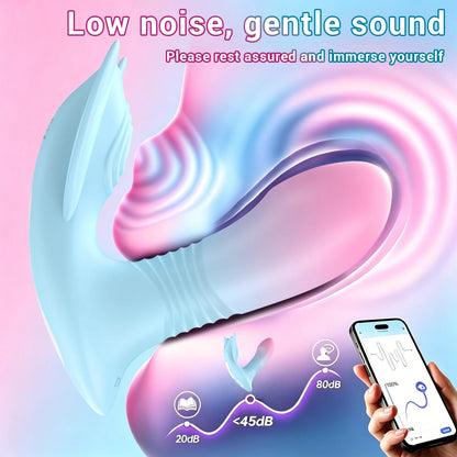 Wearable APP Control Female Vagina Vibrator G Spot Clitoris Stimulator