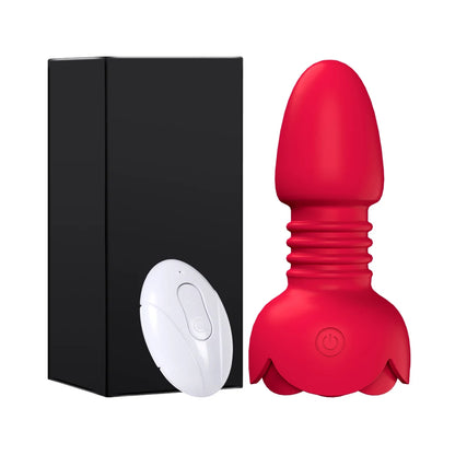 Wireless 10 Speed Bluetooth Anal Vibrator Remote Control Voice-Activated