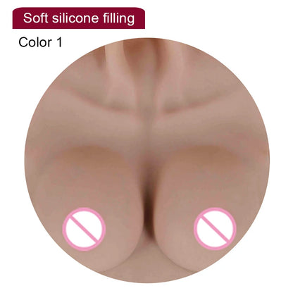 Large Silicone Breast Form S - Z Cup