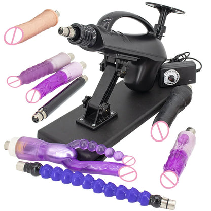 Sex Machine for Women and Men with Dildo Attachment