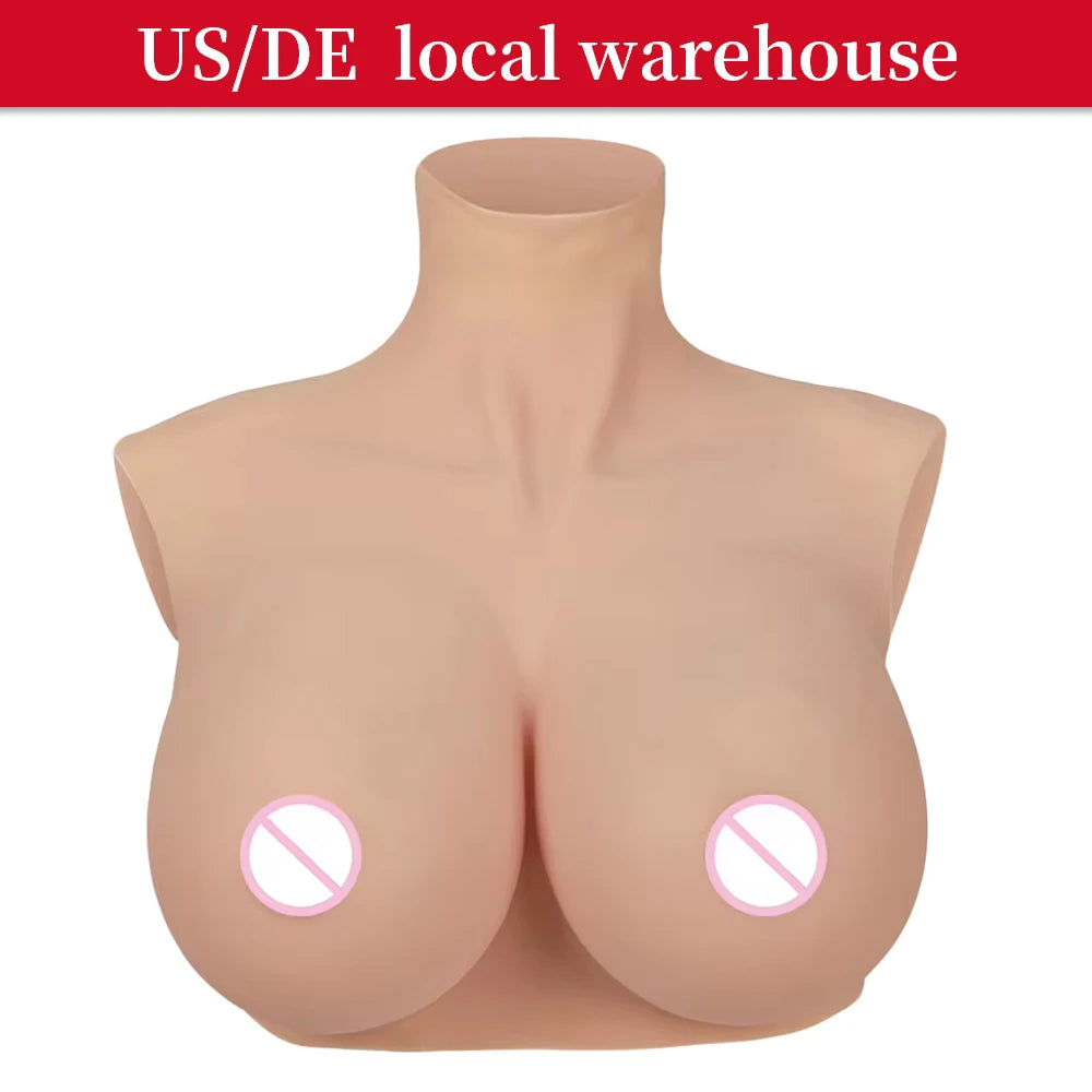 Crossdresser Silicone Fake Breast Lightweight Cross dressing