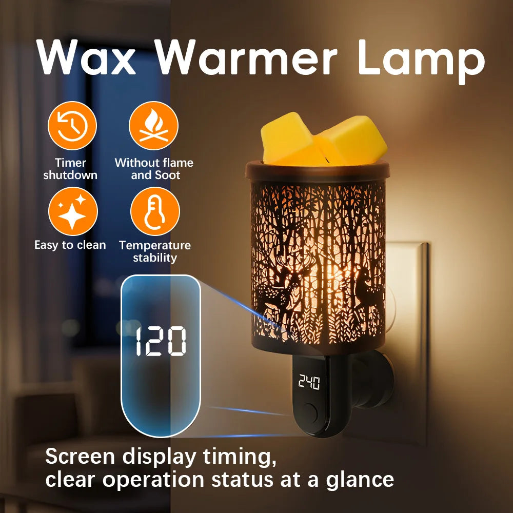 Scented Wax Melting Burner Aromatherapy Wax Melt Warmer Indoors Electric Fragrance Diffuse