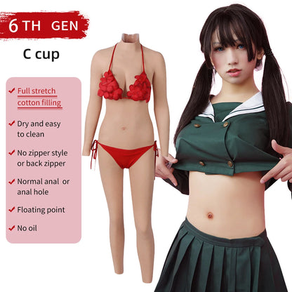 Full Body Silicone Onesie No Oil Crossdresser