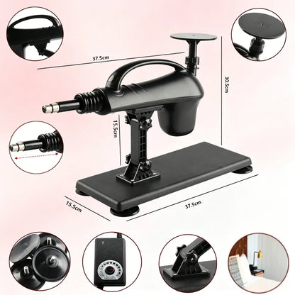 Sex Machine for Women and Men with Dildo Attachment