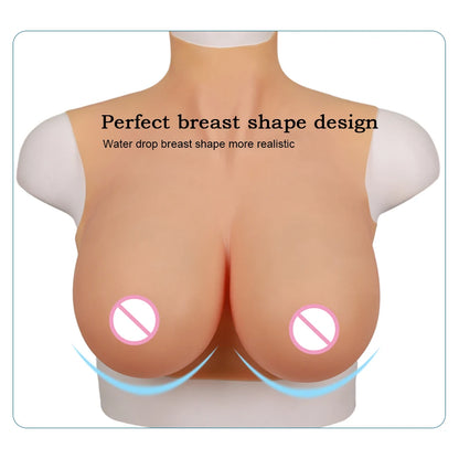 Thin Silicone Breast Crossdresser