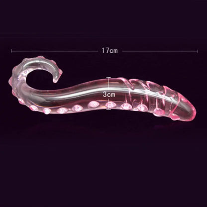 Female Crystal Glass Dildo Wand