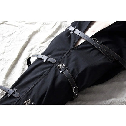 Full Body Harness Straightjacket Sleep Mummy Bag Sack BDSM Bondage Slave Restraints