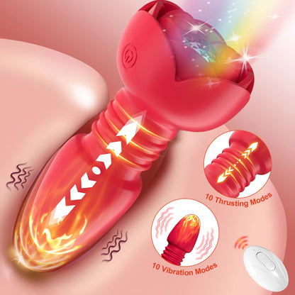 Wireless 10 Speed Bluetooth Anal Vibrator Remote Control Voice-Activated