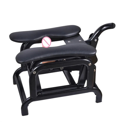 Obedience Chair with Adjustable Thrusting Speed Sex Machine Heavy Duty Leg Spreader
