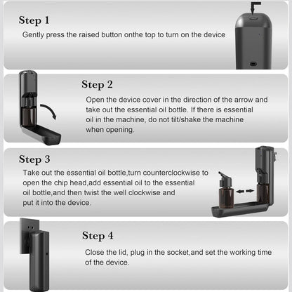 Plug in Oil Diffuser Bluetooth Aromatherapy