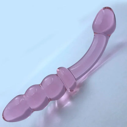 Female Crystal Glass Dildo Wand