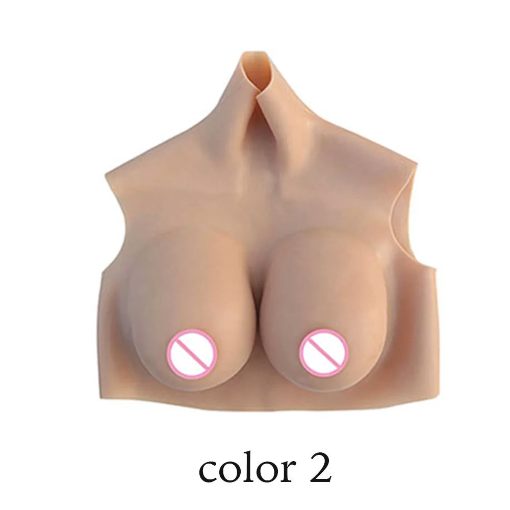 Crossdresser Silicone Fake Breast Lightweight Cross dressing