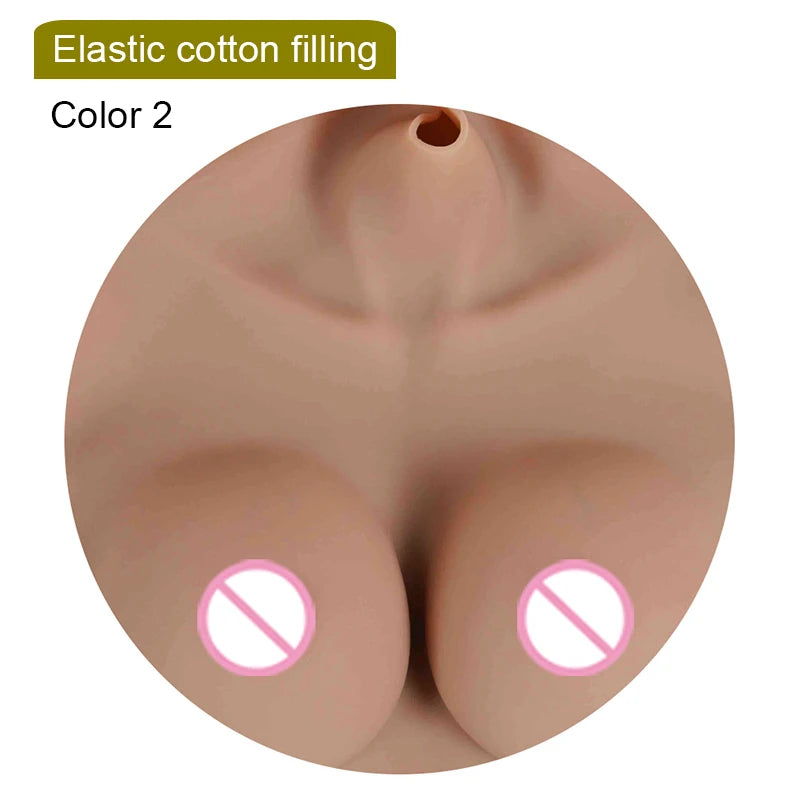 Large Silicone Breast Form S - Z Cup