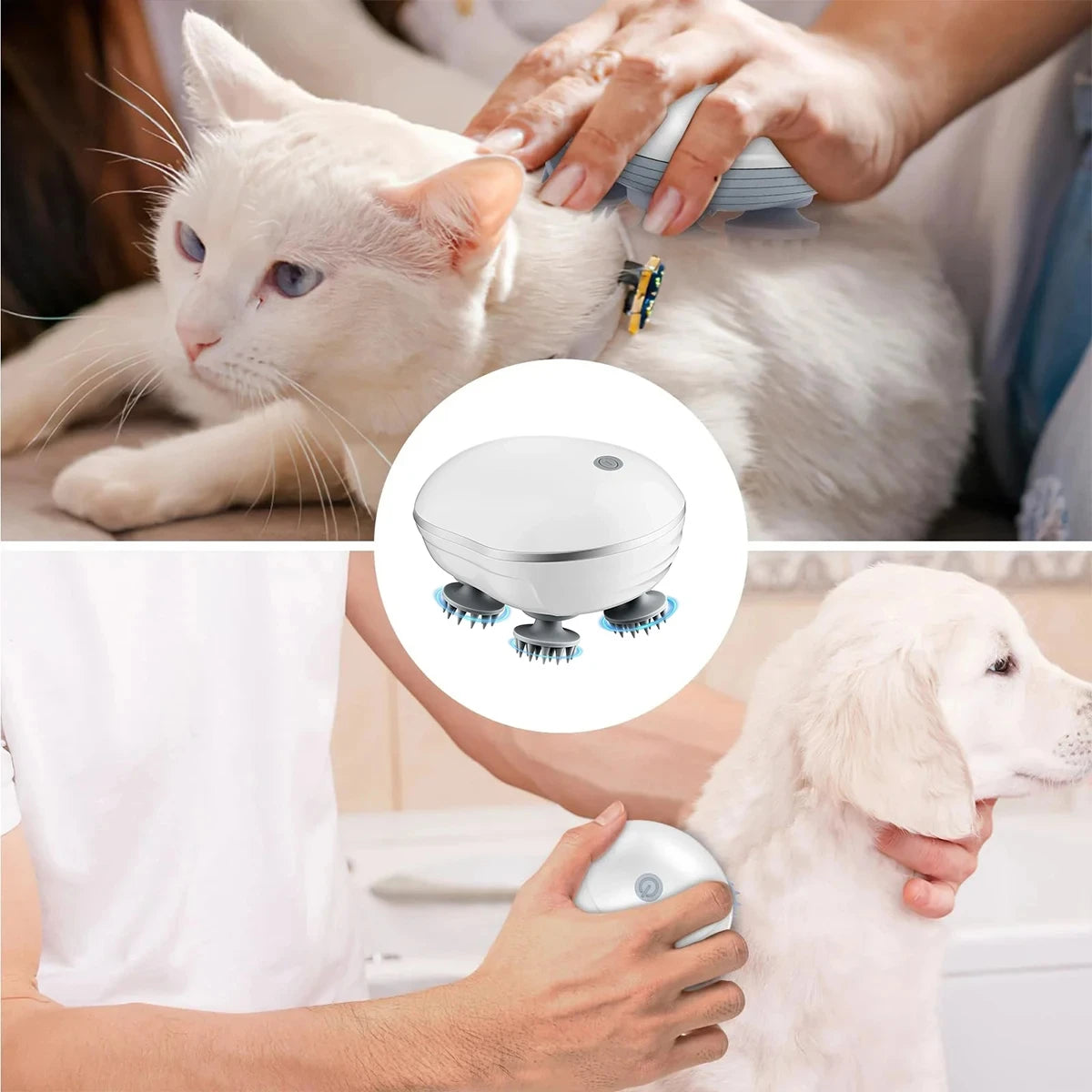 Head Massager with Adjustable Speed for Scalp