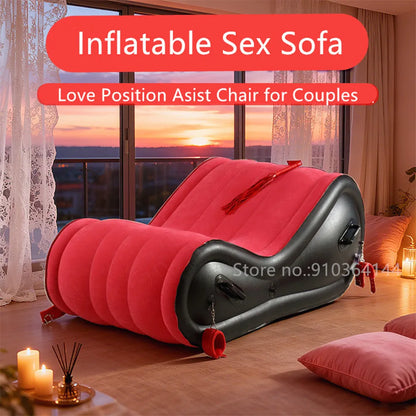 Inflatable Sex Sofa Positions Assistance