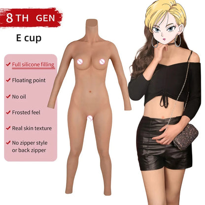 Full Body Silicone Onesie No Oil Crossdresser