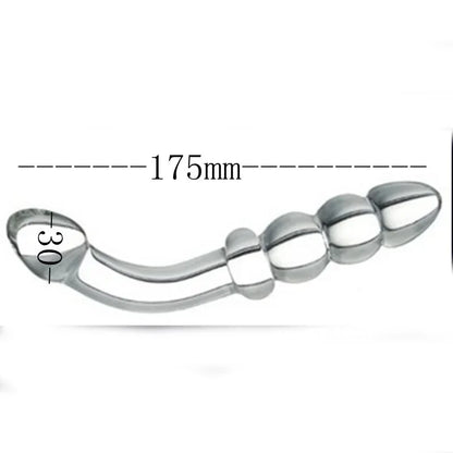 Female Crystal Glass Dildo Wand