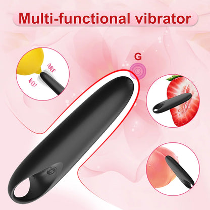 Mini Portable Female Masturbator G-Spot Clitoral Stimulator