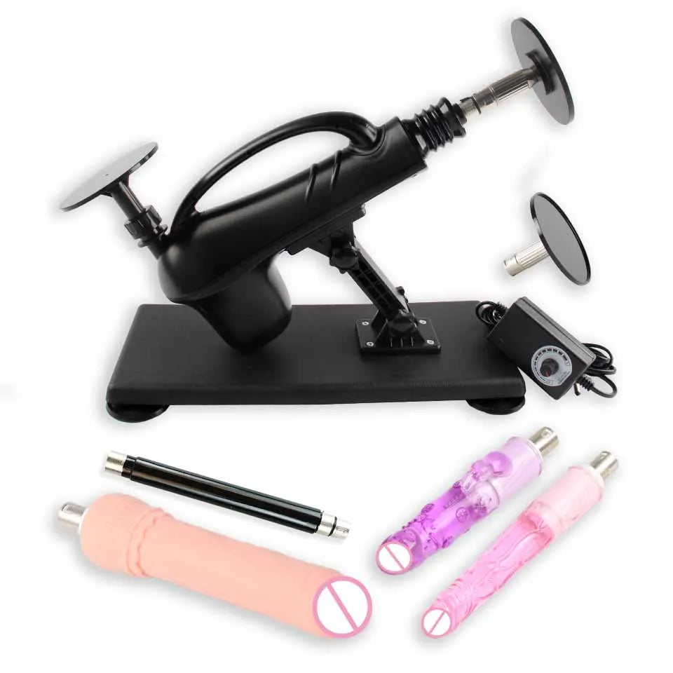 Sex Machine for Women and Men with Dildo Attachment