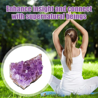 Amethyst Cluster Meditation Crystals And Stones