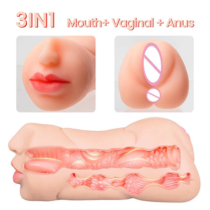 3 in 1 Sex Toy for Men