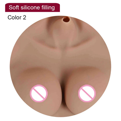 Large Silicone Breast Form S - Z Cup