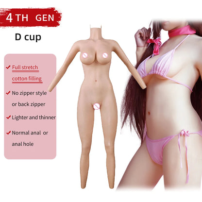 Full Body Silicone Onesie No Oil Crossdresser
