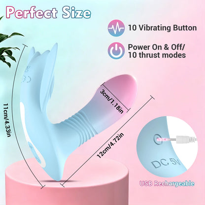 Wearable APP Control Female Vagina Vibrator G Spot Clitoris Stimulator