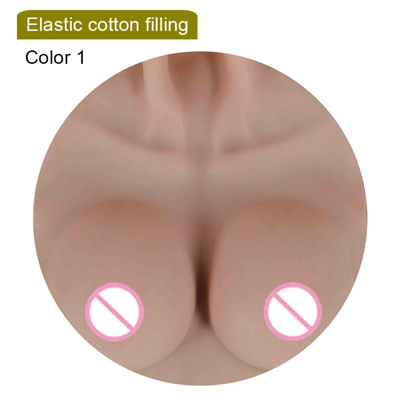 Large Silicone Breast Form S - Z Cup