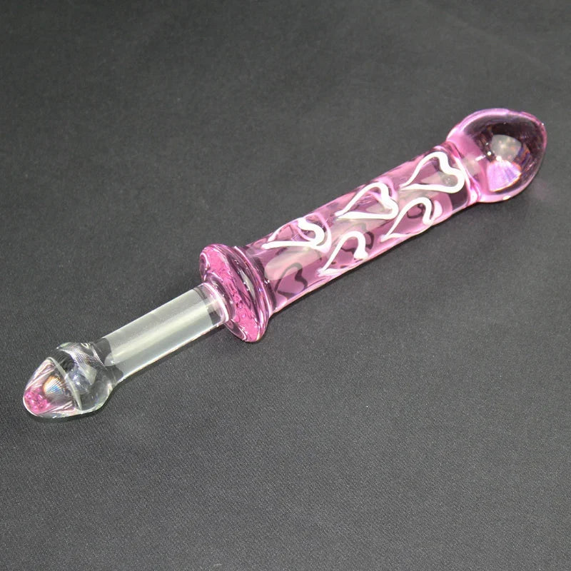 Female Crystal Glass Dildo Wand