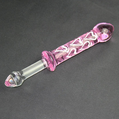 Female Crystal Glass Dildo Wand