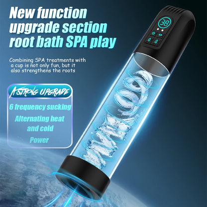 2 in 1 Penis Pump with 4 Training Modes