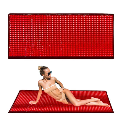 Large Full Body Red Light Mat 71"x 31" Red Light Blanket 5 Brightness Level