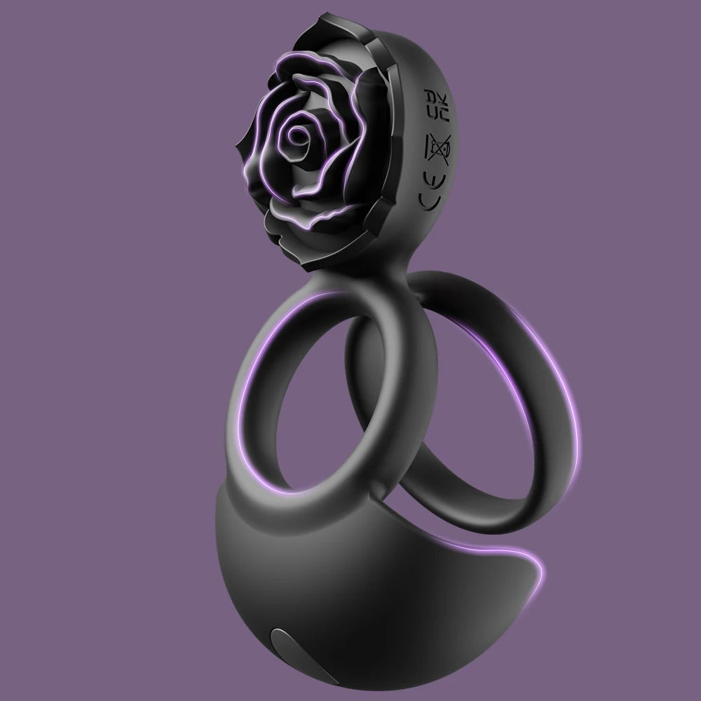 Vibrating Cock Ring Adult Sex Toy Men