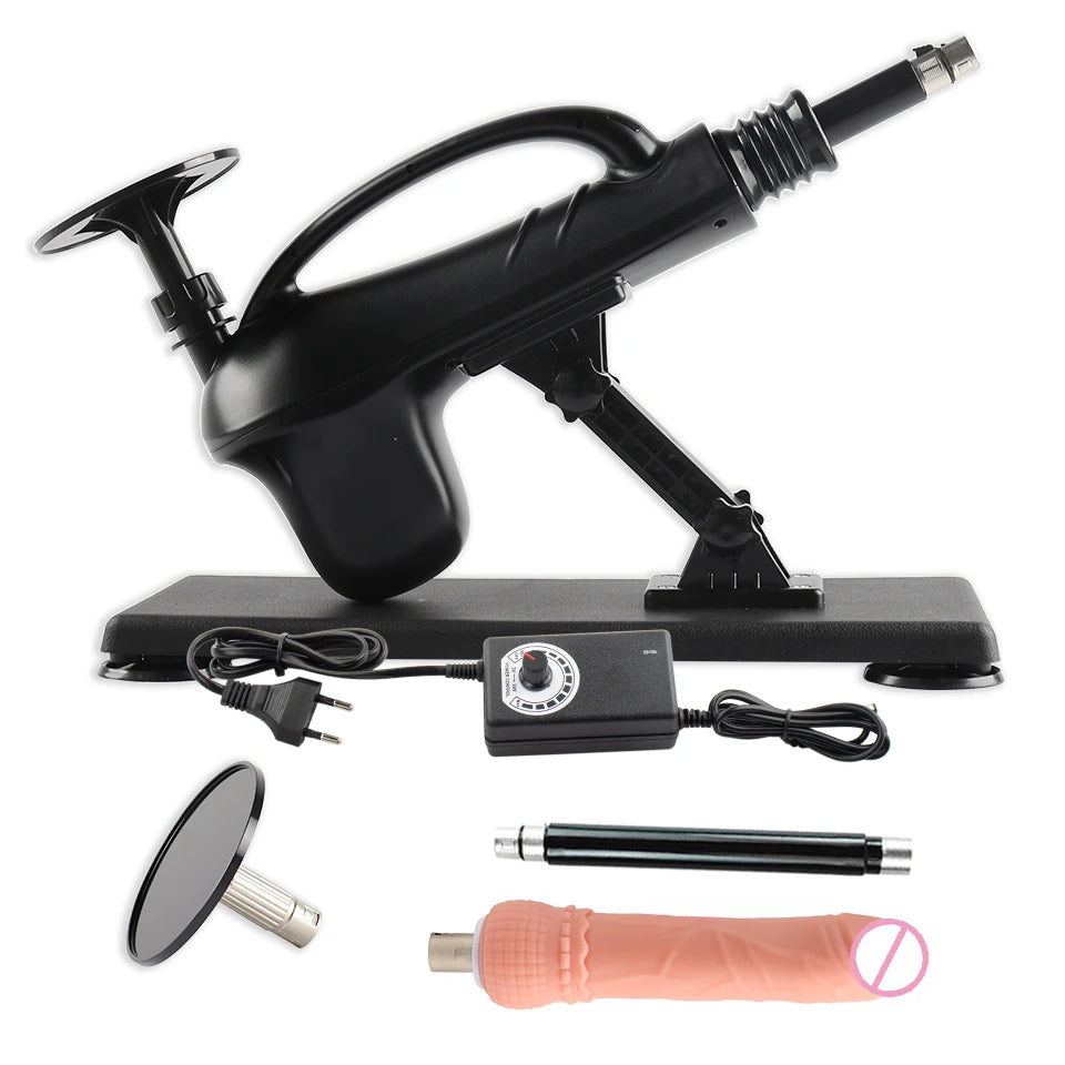 Sex Machine for Women and Men with Dildo Attachment
