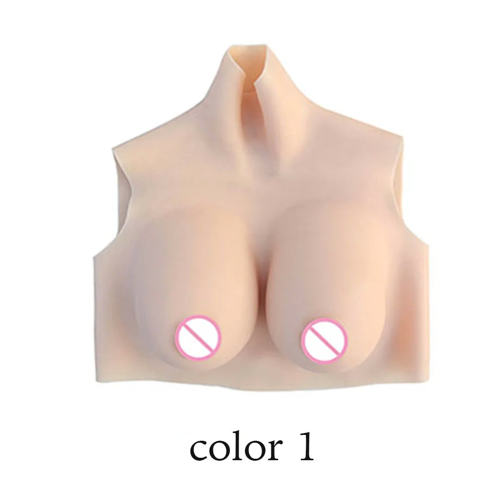 Crossdresser Silicone Fake Breast Lightweight Cross dressing